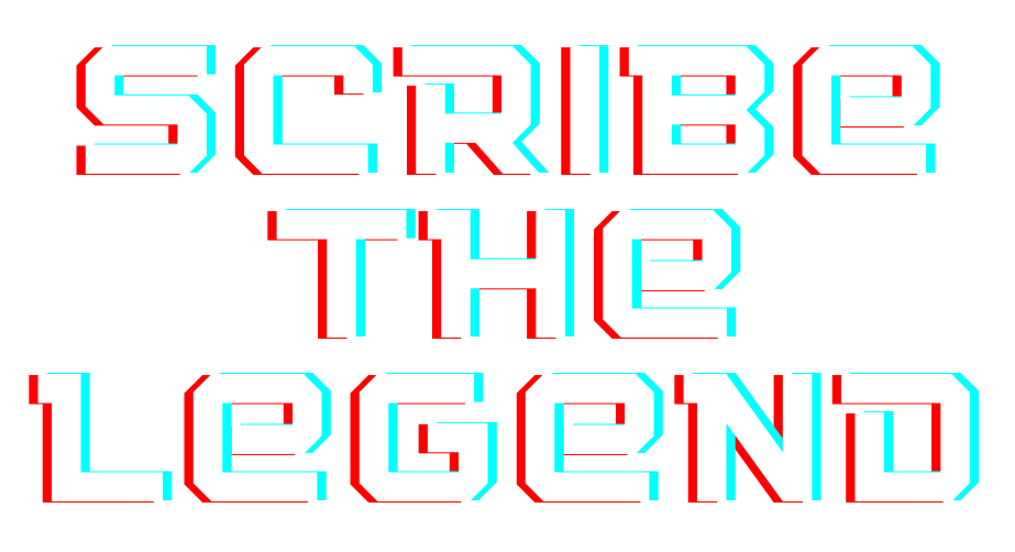Scribe The Legend Logo Transparent